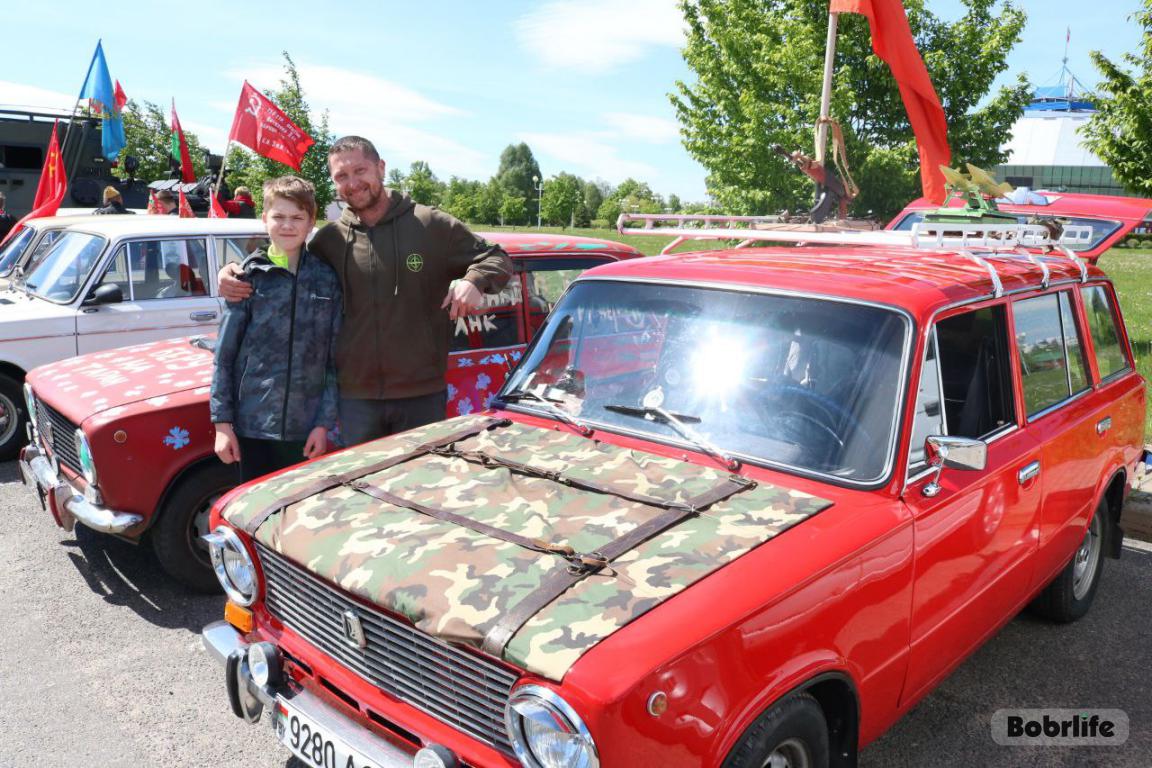 Автопробег «Спасибо деду за Победу» Бобруйск - Новости - Городские новости