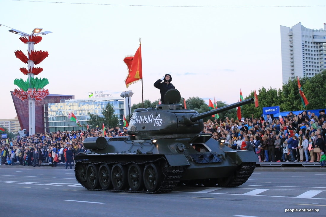 Военный парад можно смотреть на YouTube-канале БЕЛТА