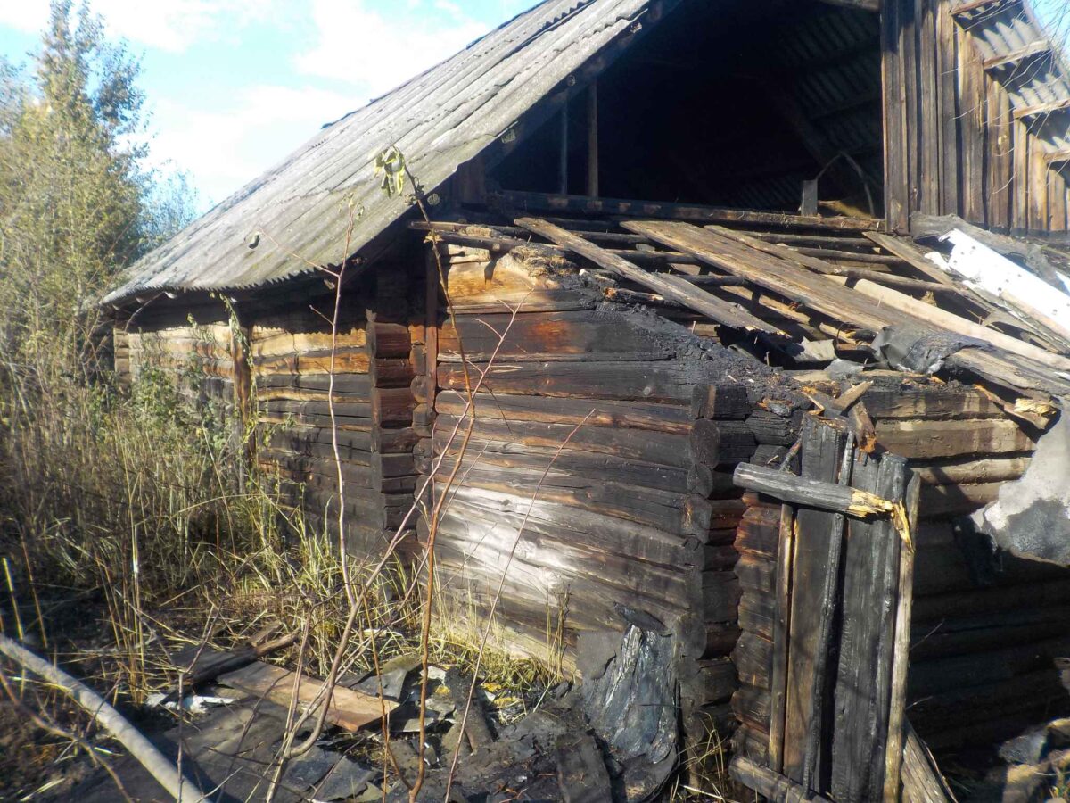 Пожар в Бобруйском районе. Горел сарай