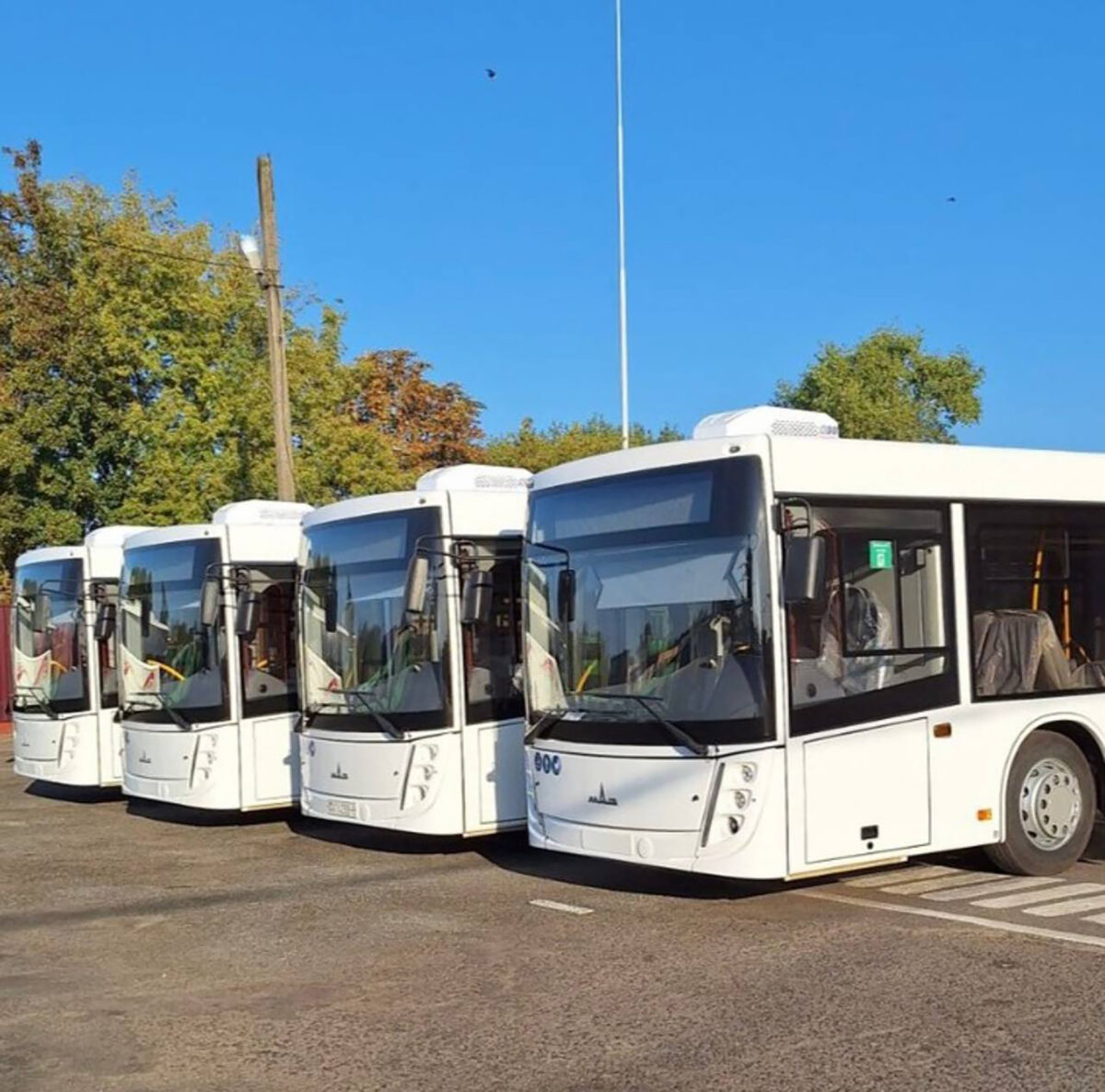 В Автобусном парке №2 обновился автопарк