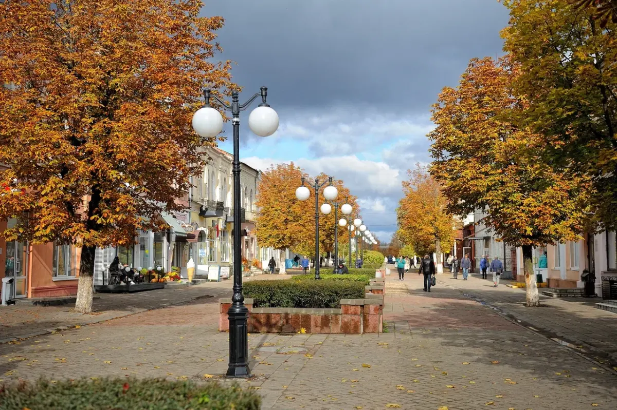 Золотая осень в Бобруйске