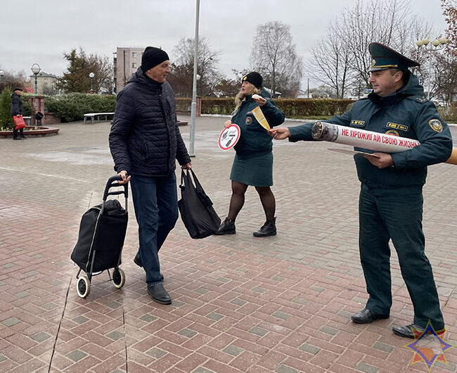 «Полезные советы от МЧС в дорогу!». В Бобруйске продолжается кампания «Не прожигай свою жизнь!»