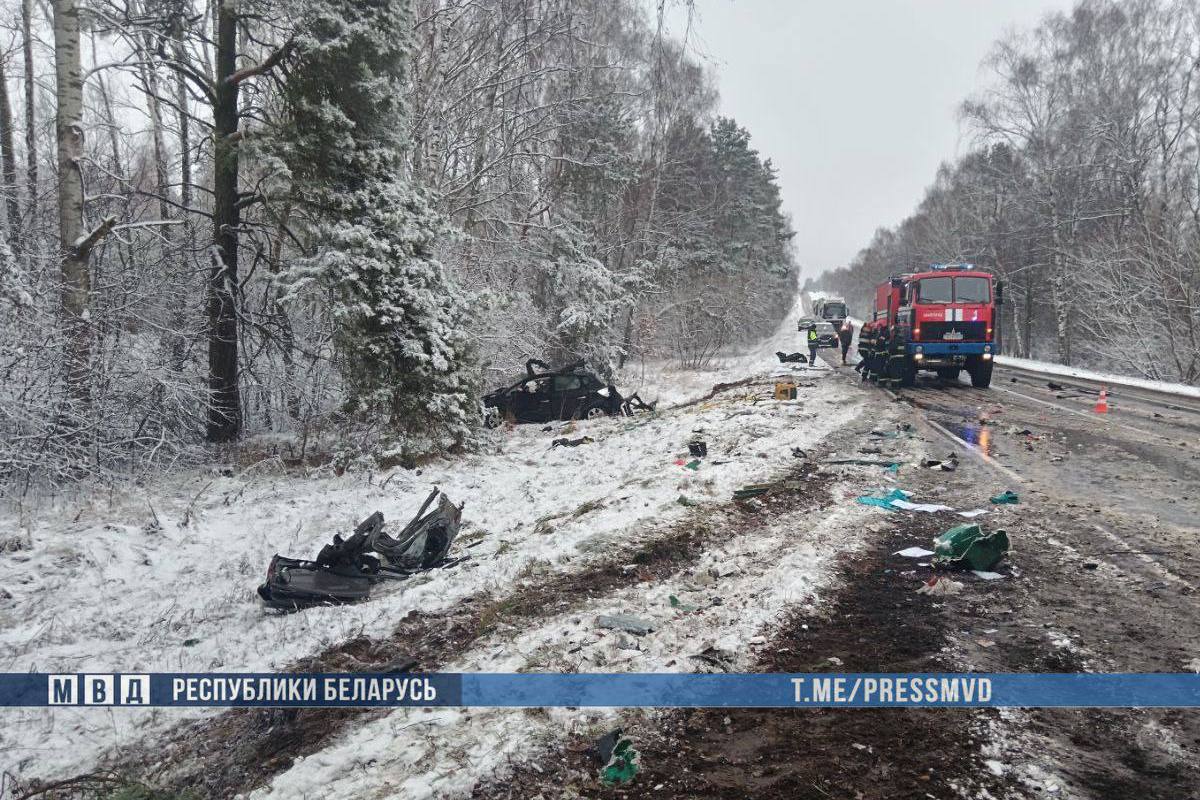 Страшное ДТП произошло в Могилевской области: погибли 3 человека