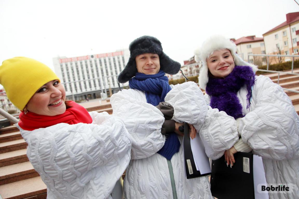 Зарядись праздником! Новогодние гулянья в Бобруйске продолжаются